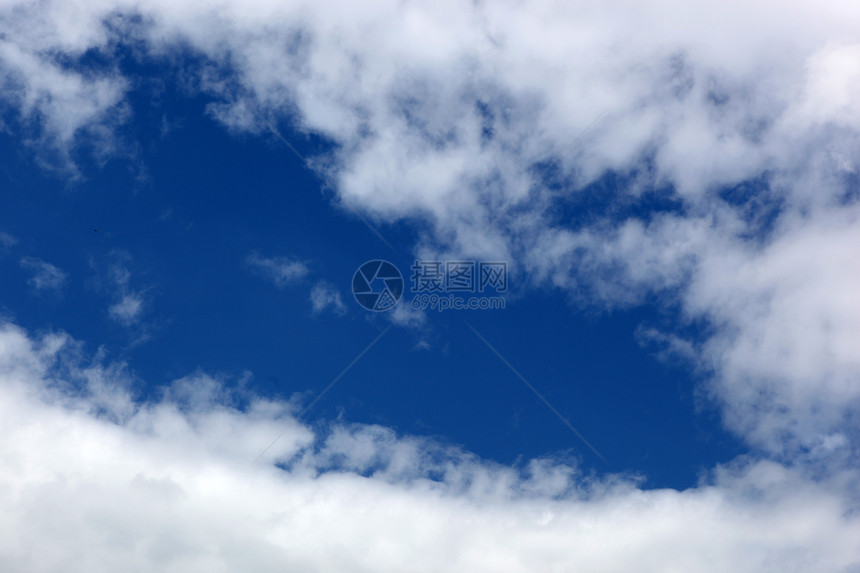 蓝蓝天空天堂蓝色臭氧活力自由气象天气环境阳光风景图片