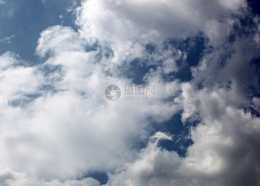 蓝天空背景气象环境柔软度气候蓝色阳光自由天际臭氧场景图片