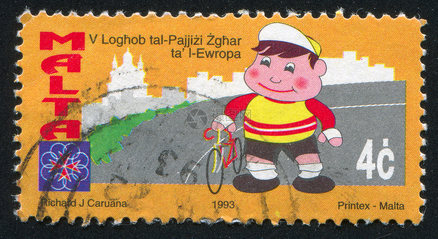 自行车信封集邮竞赛运动员邮资古董男人运动邮票锦标赛图片