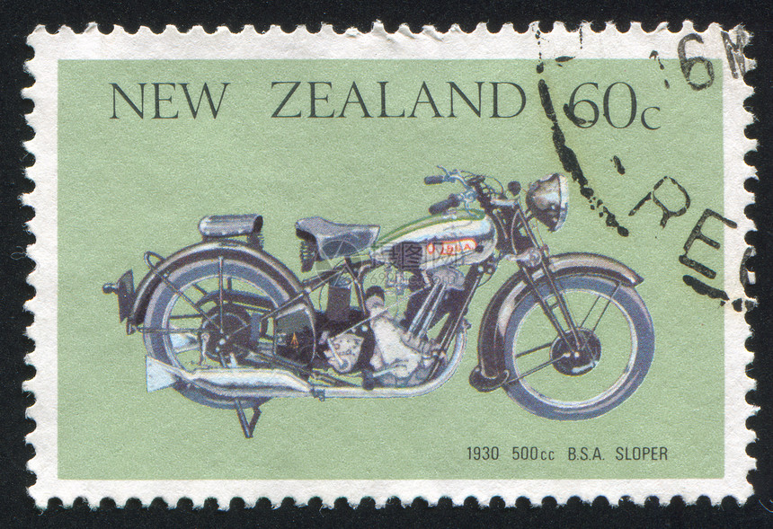 摩托车运输运动邮件速度历史性古董机动性座位管道邮戳图片