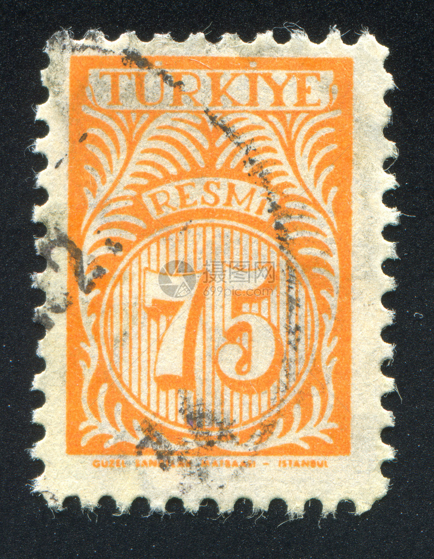 土耳其语模式古董漩涡数字植物邮票火鸡装饰品邮戳海豹卷曲图片