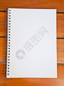 空白笔记本木头棕色摄影背景图片