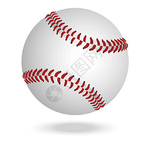 强硬的棒球运动风化缝合竞技娱乐垒球闲暇插图皮革游戏插画