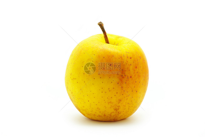 苹果甜点水果食物黄色白色图片