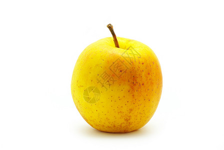 苹果甜点水果食物黄色白色背景图片