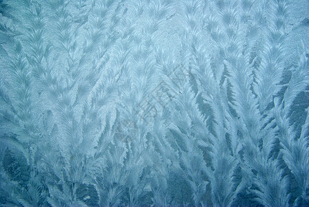背景蓝色雪花季节性装饰品玻璃白色季节背景图片