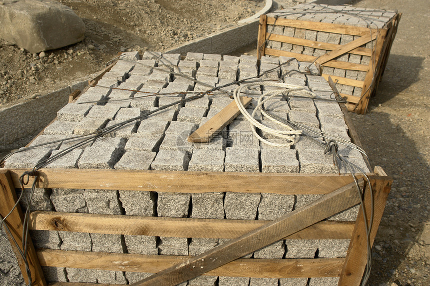 碎石工作材料路面工程运作方式建筑构造道路岩石图片