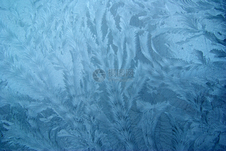 冰冰面图案玻璃白色季节性季节雪花蓝色装饰品图片