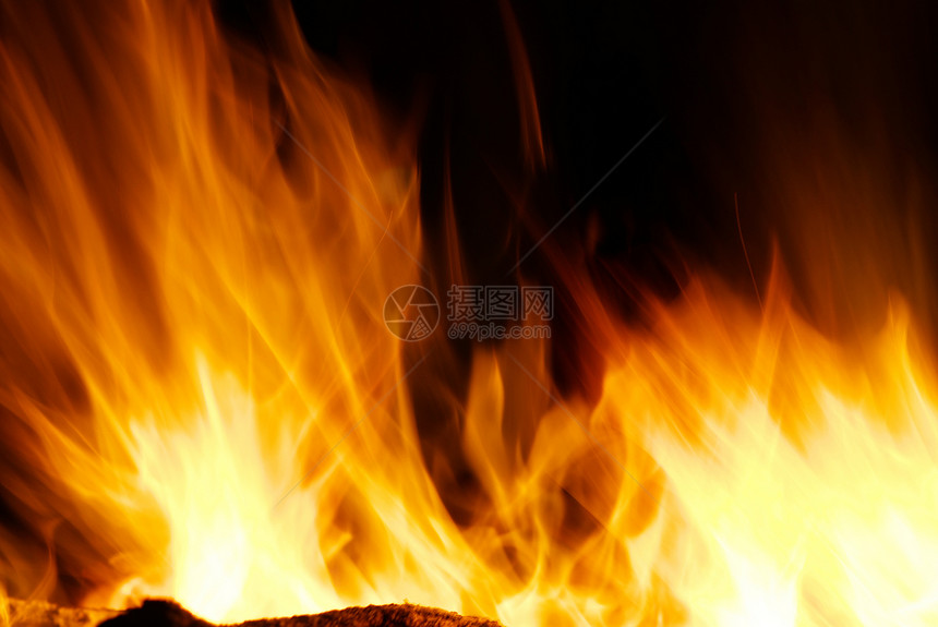 火灾危险温度壁炉闲暇红色警报篝火力量火花辉光图片