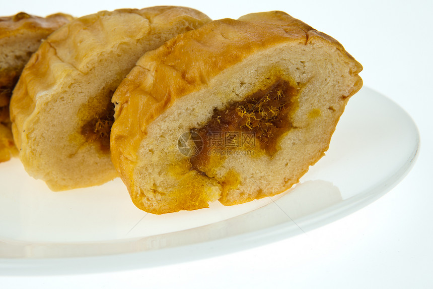 面包和干粉碎猪肉燕麦碳水化合物饮食早餐美食玉米食物脆皮厨房图片