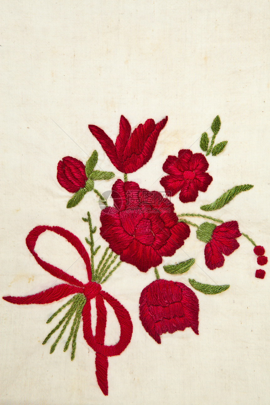 关于棉花背景的棉花玫瑰戏服奢华棉布针织历史性服装丝绸红色裙子文化图片