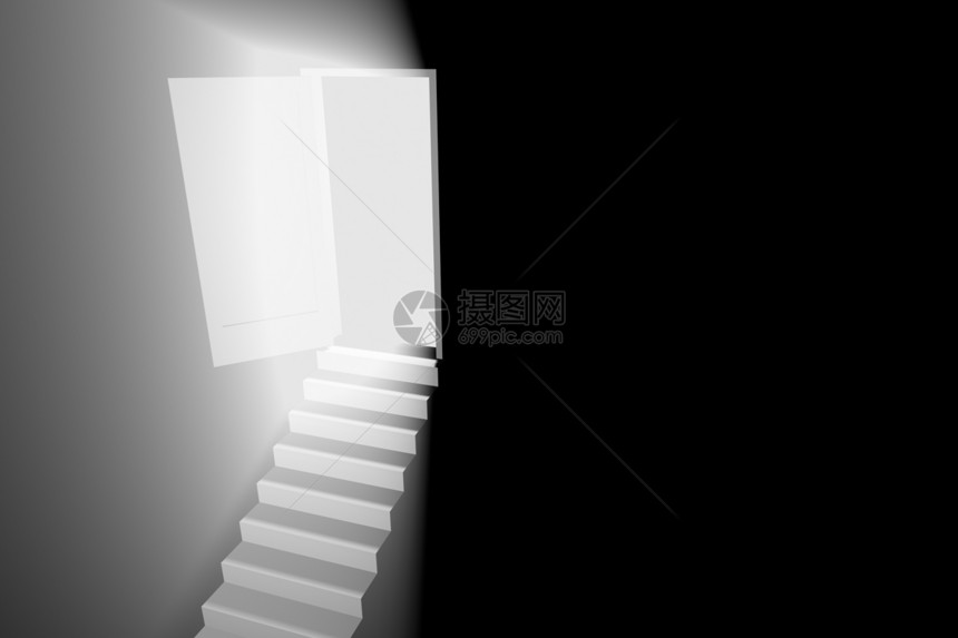 灯门药片自由锁孔概念想像力白色窗户房间出口盒子图片