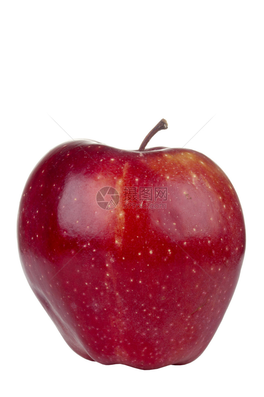 乔纳森苹果产品红色甜点节日圆形水果营养小吃白色食物图片