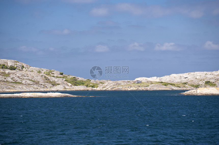 群岛花岗岩岩石岛屿图片