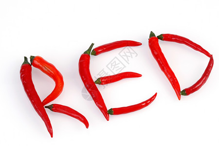 红色红辣椒白色蔬菜红辣椒背景图片