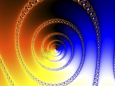 图像算法分形光谱理论算法频谱电脑节奏迭代数学图像插图背景