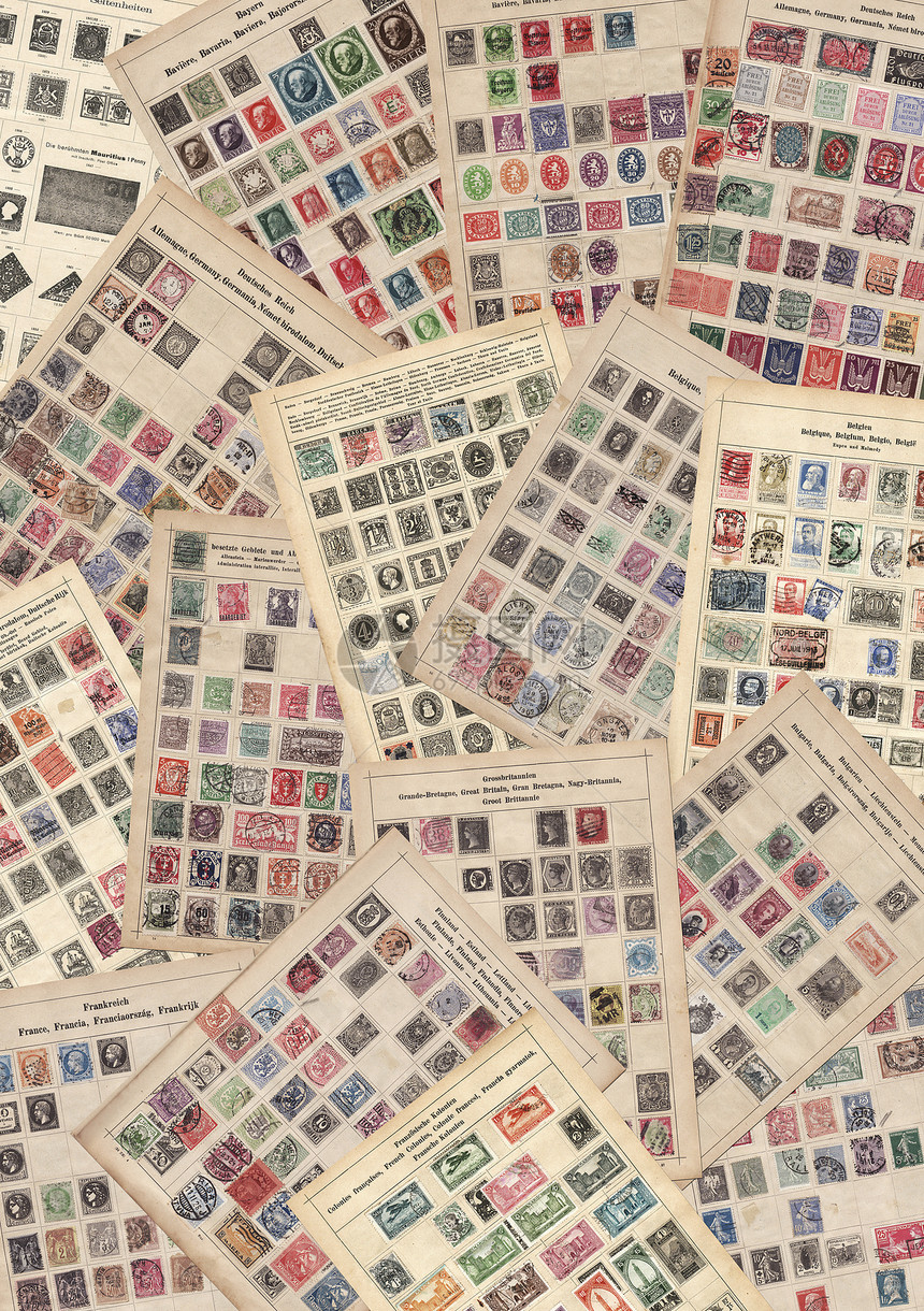 印章经济集邮邮票床单通货膨胀邮册危机邮资收藏图片