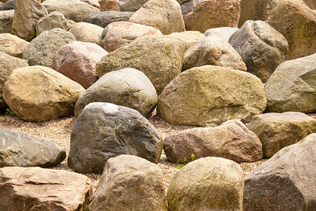 岩石纹理矿物学鹅卵石卵石石头矿物背景图片