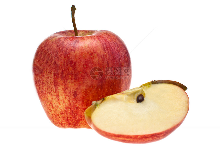 红苹果饮食营养食物活力植物小吃收成水果甜点红色图片