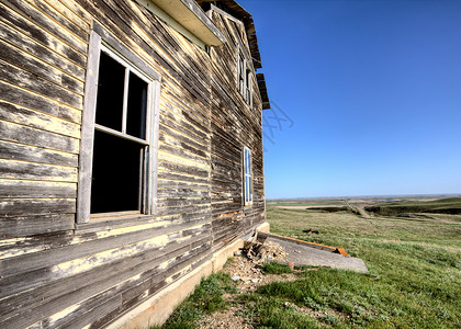 被弃绝的外房木头乡村风化高清图片