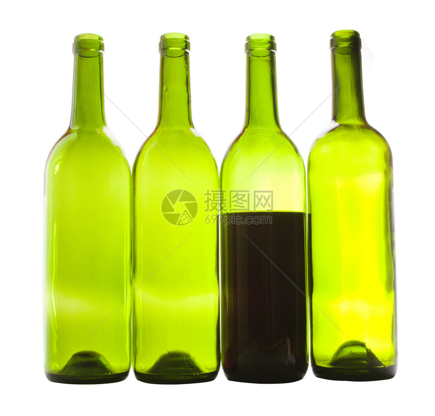 葡萄酒瓶合上酒精绿色玻璃团体液体白色酒厂瓶子图片