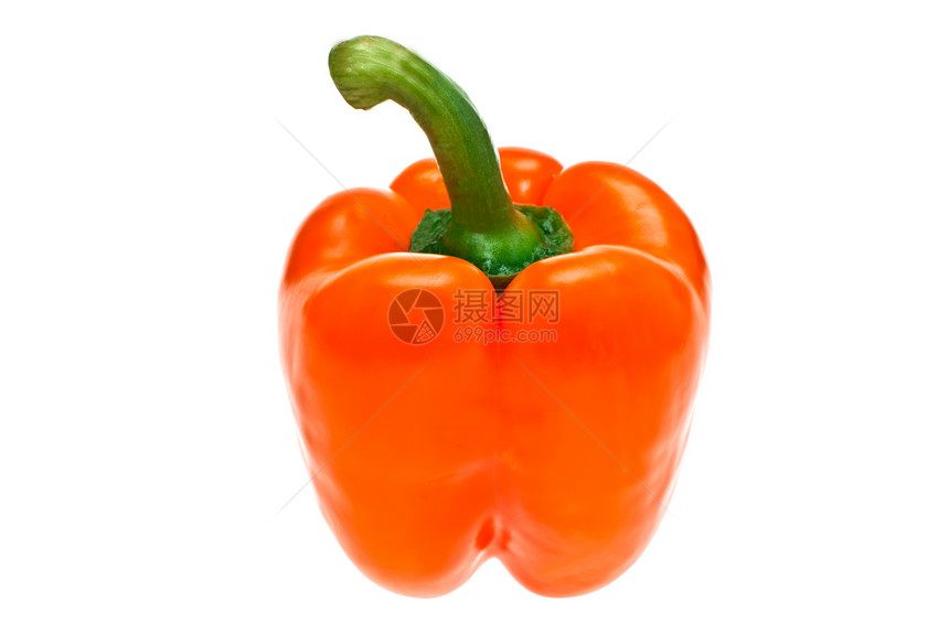 橙辣椒蔬菜辣椒黄色绿色框架香料团体胡椒文化白色图片