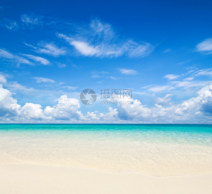 海 海支撑假期晴天蓝色热带阳光冲浪旅行海岸海洋图片