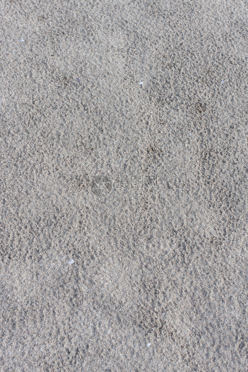 灰色非统一式脏沙和干沙图片