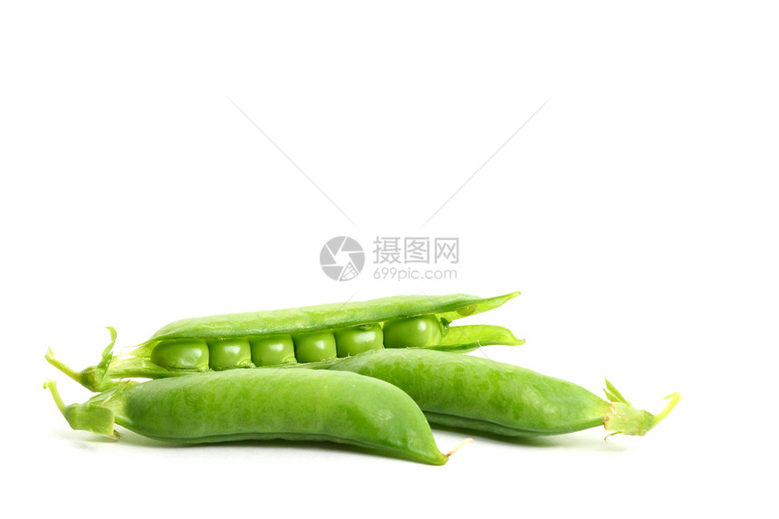 孤立的豌豆美食小吃白色粮食食物团体种子绿色蔬菜植物图片