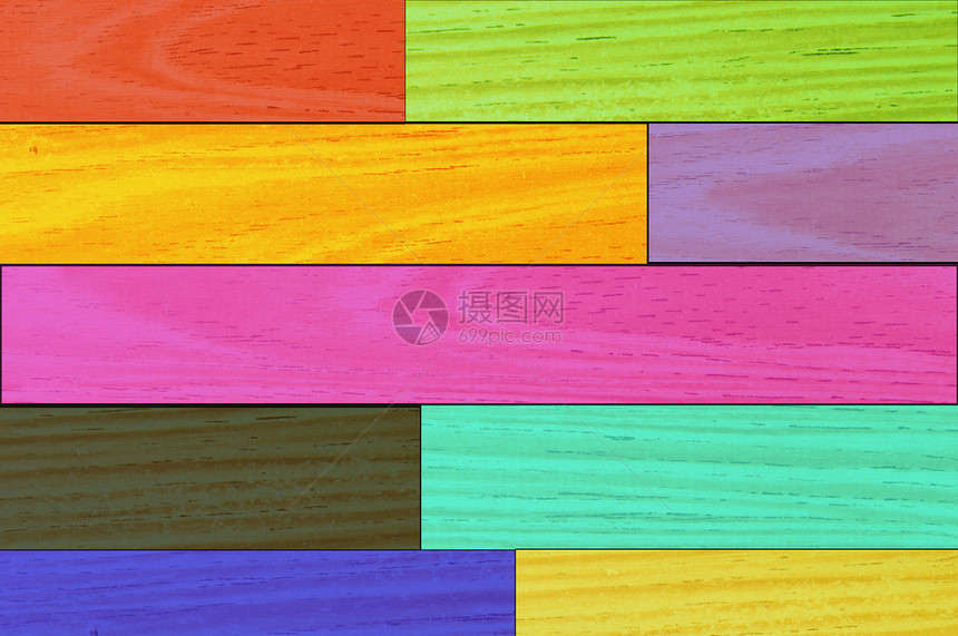 彩色木柴粮食建筑装饰宏观风格控制板材料盘子桌子木材图片