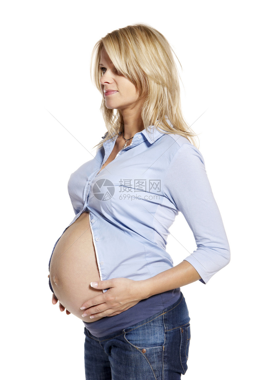 孕妇的肖像家长腹部新生活女士女性头发成人母亲肚子女人图片