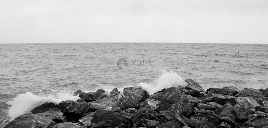 海风景支撑海浪自然海景天空温泉假期蓝色反射图片