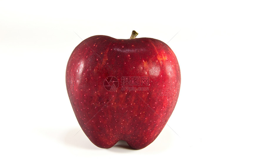 孤立的红苹果产品植物早餐水果生活食物果汁花园饮食营养图片