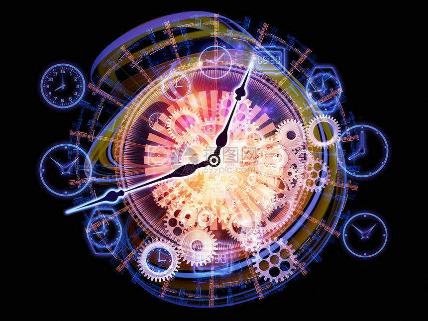 时间抽象作品紫色日程技术蓝色手表速度小时黑色创造力图片