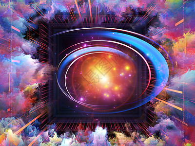 分形灯光墙纸图像漩涡技术星云作品旋转轻轨射线电脑背景图片