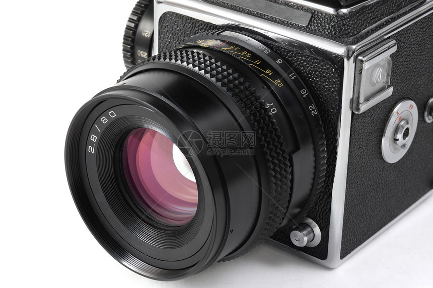 古老的相机格式盒子技术电影黑色历史性照片快门历史画幅图片