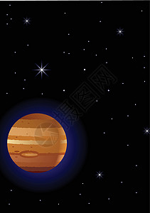 木星行星乳白色天文技术墙纸月亮科幻天文学星星星系背景图片
