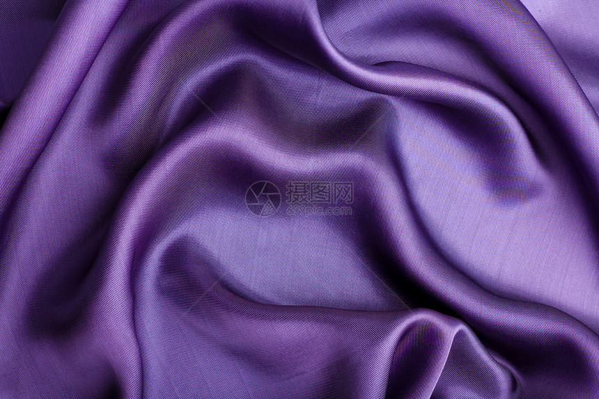 抽象紫色丝绸背景图片