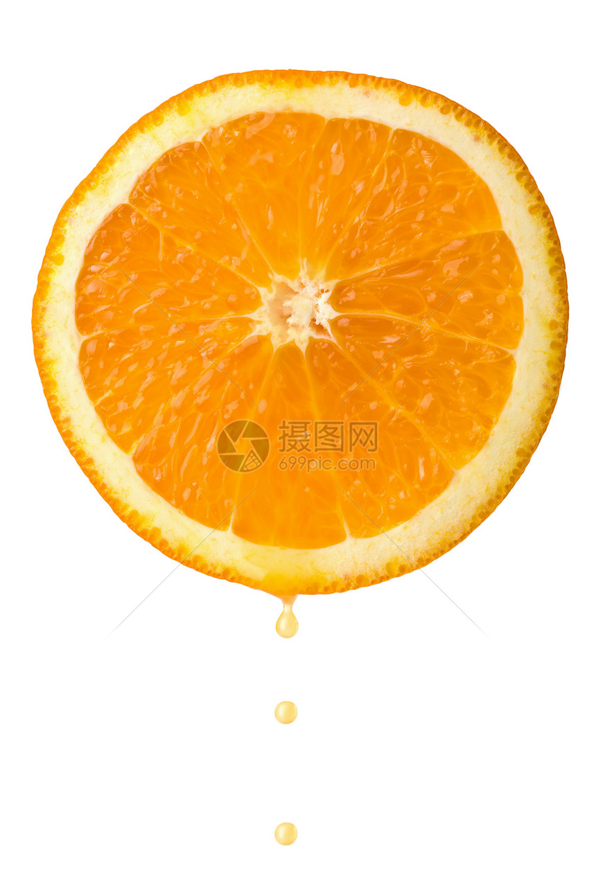橙色半孤立的果汁滴落食物液体宏观橙子甜点饮料情调水果异国工作室图片