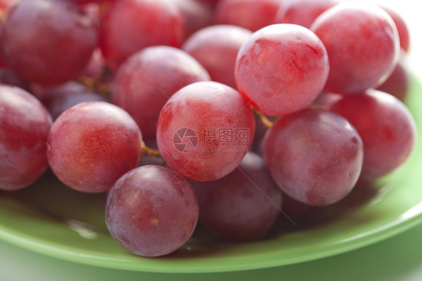 成熟葡萄美食诱惑甜点红宝石水果种子蔬菜饮食营养宏观图片