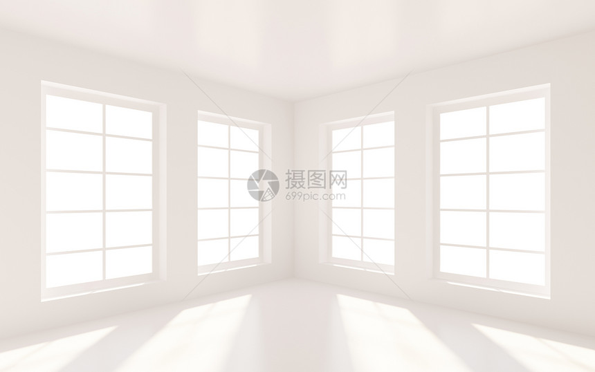 白会议室商业奢华办公室大厅白色房间插图建筑地面房子图片