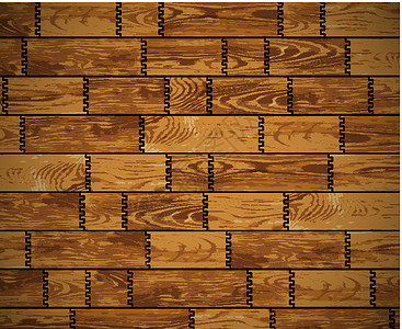 Wooden墙壁 - 矢量背景背景图片