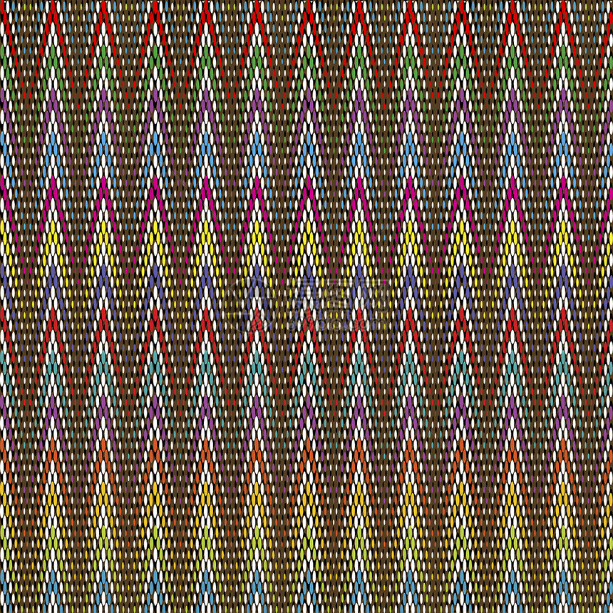彩色纹理羊毛正方形墙纸缝纫光学织物插图纺织品马赛克图片