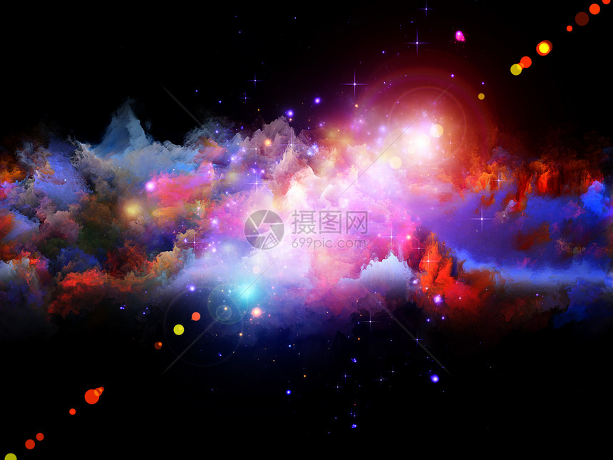 色彩多彩的分形云泡沫想像力精神黑色创造力墙纸星云音乐魔法图片