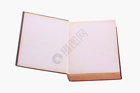 旧书首页精装书棕色白色红色文学空白教科书古董背景图片