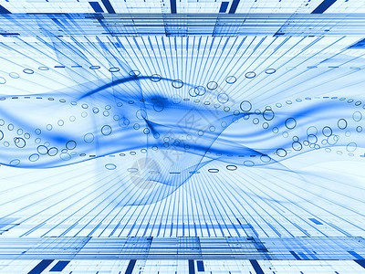 线波技术网格溪流作品白色插图运动正弦波速度流动几何学背景图片
