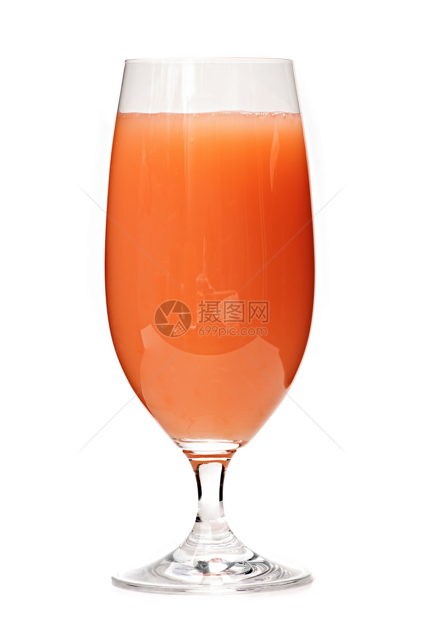 葡萄果汁在玻璃杯中饮料红宝石红色水果眼镜白色玻璃营养高脚杯曲线图片