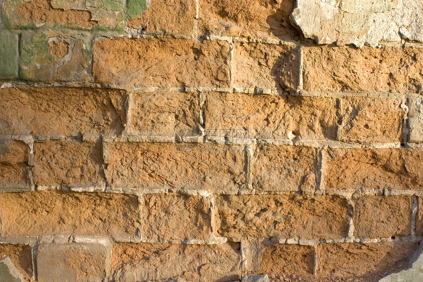 旧砖墙水泥矩形瓦砾城市砖块斑点黏土积木建筑师墙壁图片