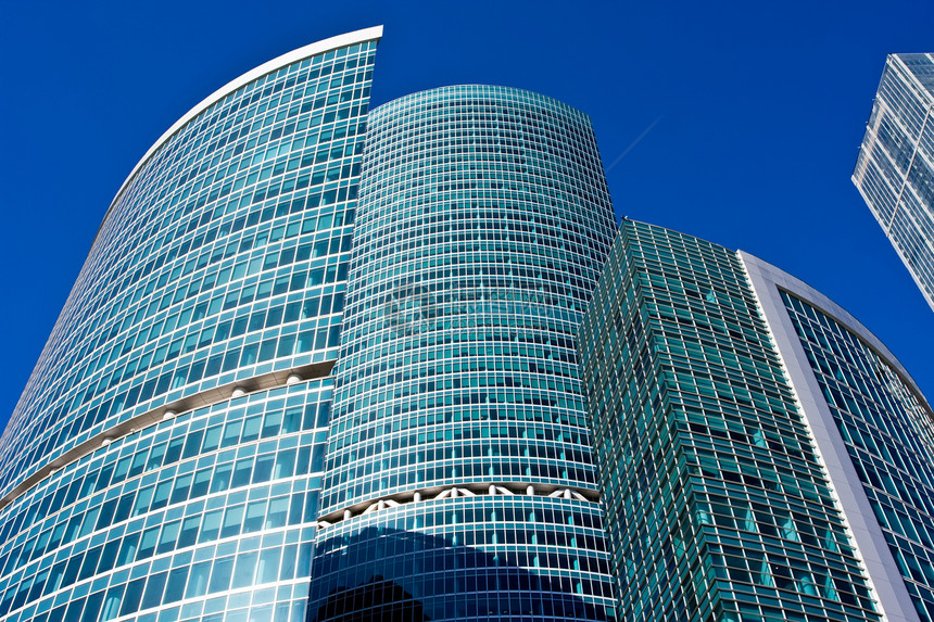 摩天大楼财产市中心墙纸中心总部办公室天空蓝色建筑学建造图片
