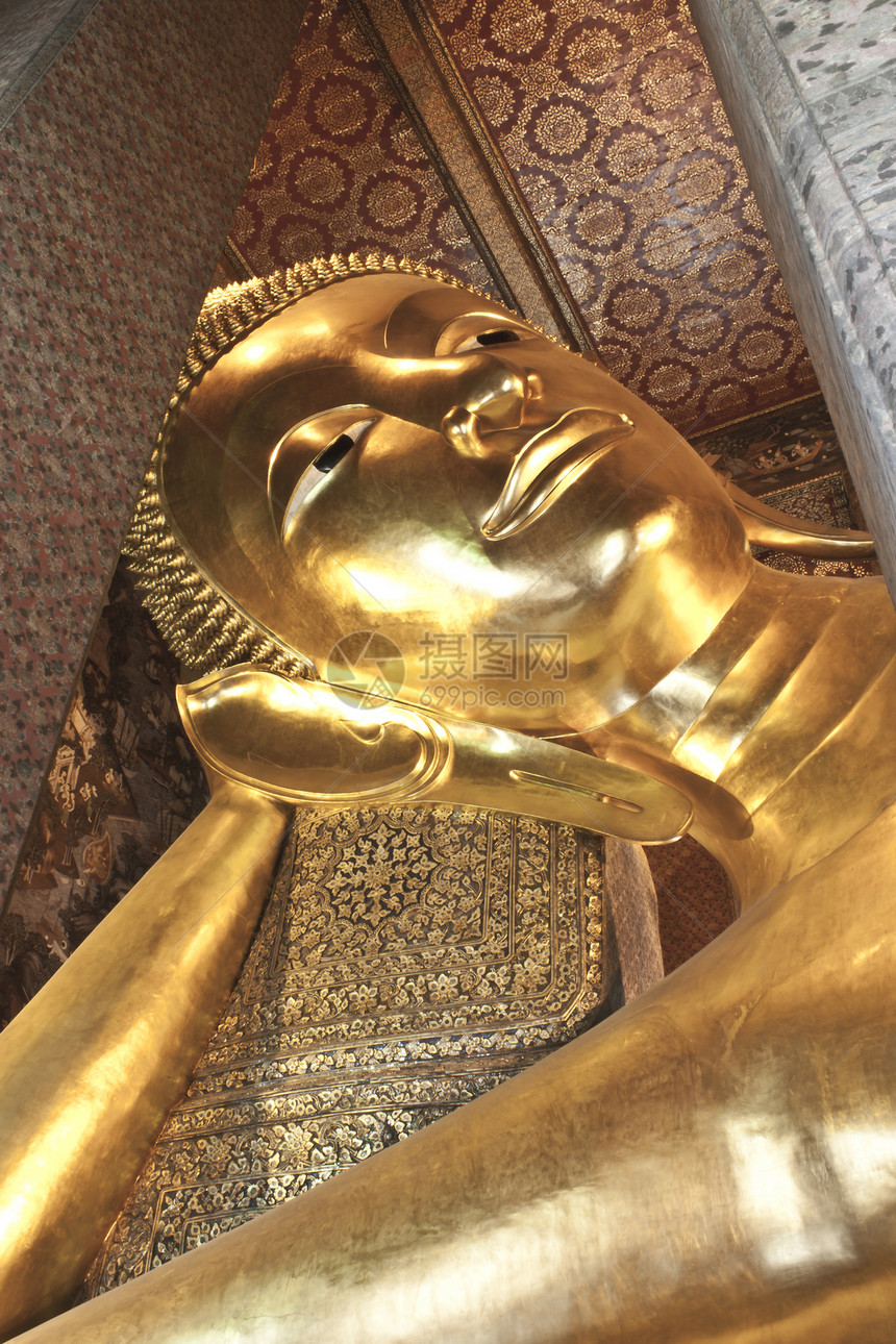 佛像精神雕像寺庙文化旅行黄铜信仰佛教徒面孔青铜图片